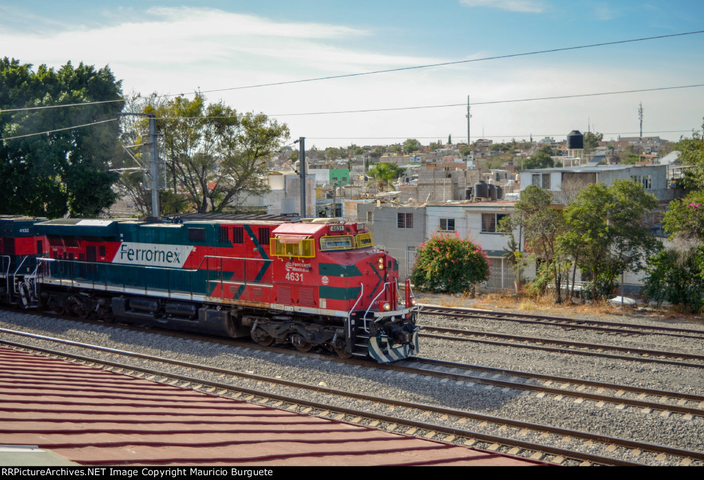 FXE ES44AC Locomotive leading a train